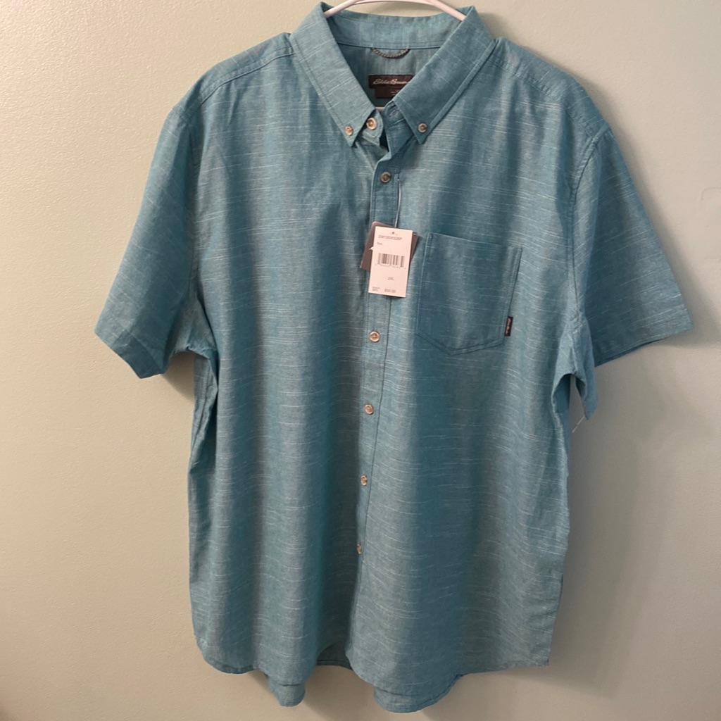 2/$32 Nwt Eddie Bauer Cotton Shirt